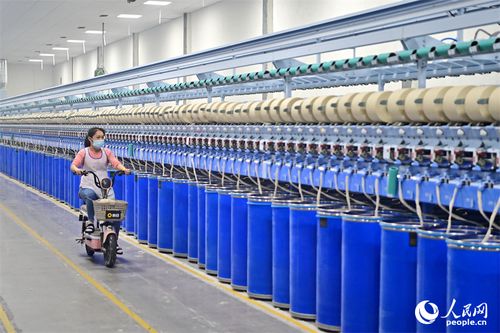 江西上高 紡織企業(yè)訂單足生產(chǎn)旺